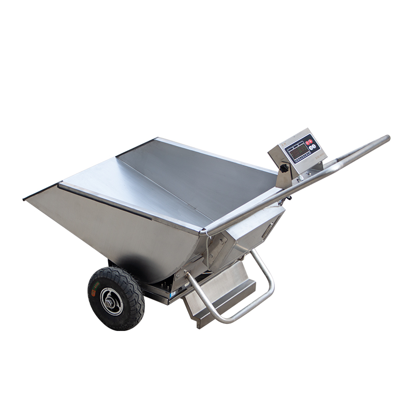 304不銹鋼牛犢推車秤
